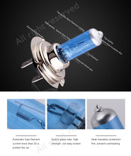 Load image into Gallery viewer, 2pcs H7 100W 12V Super Bright White Fog Lights Halogen Bulb High Power
